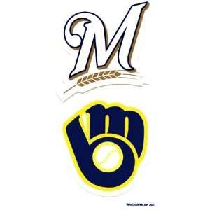  Brewers Decal 2 Pack