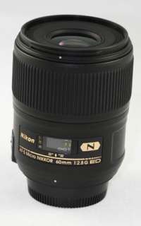 Nikon Nikkor 60mm 60 2.8 AFS Micro Lens KIT D3100 D7000 018208019878 