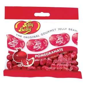 Pomegranate Jelly Belly Bag 12 Count Grocery & Gourmet Food
