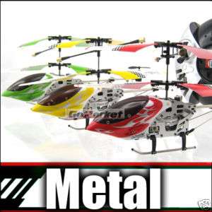 Metal 3 Channel Remote Control Mini RC 6020 Helicopter  
