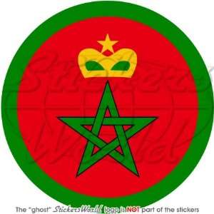 MOROCCO Moroccan AirForce Aircraft Roundel 4 (100mm) Vinyl Sticker 