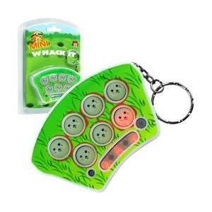 NEW Trademark Mini Whack It Game Keychain With Sound And Lights Travel 