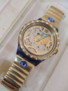 SAN101 Swatch   1993 Mappamondo Special Crystal Gold  