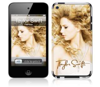 MusicSkins Taylor Swift/Fearless skin for iPod touch 4th gen  