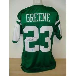  Autographed Shonn Greene Uniform   NY   Autographed NFL 