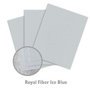  Royal Fiber Ice Blue Paper   500/Ream