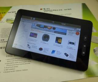 inch Android tablet 2.3 Capacitive touch screen 8GB wifi 3G skype 