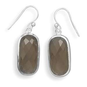   Faceted Smoky Quartz French Wire Earrings West Coast Jewelry Jewelry