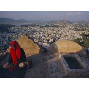  View Over Ajmer, Rajasthan State, India, Asia Photographic 
