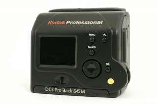 Kodak Professional DCS Pro Back 645M Digital Back 645M 204299  
