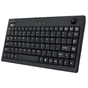  New   Adesso AKB 310UB Mini Trackball Keyboard   BF7771 