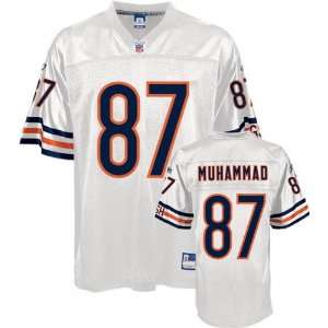 Muhsin Muhammad White Reebok NFL Replica Chicago Bears Youth Jersey