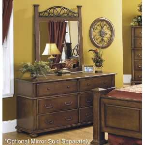  Welton USA Kingsley Dresser in Chestnut (Optional Mirror 