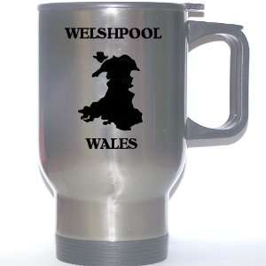  Wales   WELSHPOOL Stainless Steel Mug 