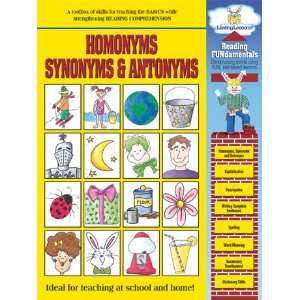  Homonyms, Synonyms & Antonyms Activity Book Toys & Games