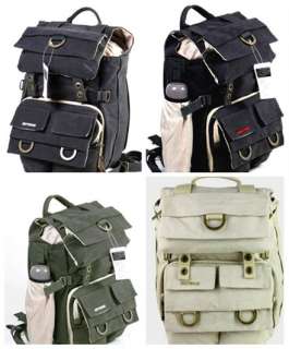 Profession Waterproof Canvas Camera Laptop Backpack7610  