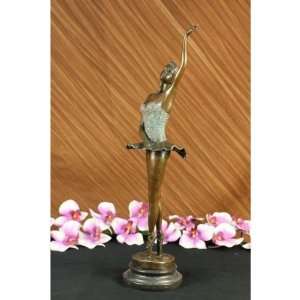  16 Original Signed Milo Well Trained Ballerina Bronze 