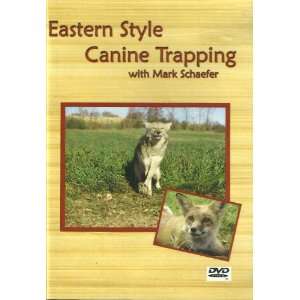  EASTERN STYLE CANINE TRAPPING DVD W/ Mark Schaefer 