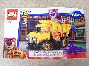   Instructions   Toy Story 3   Lotsos Dump Truck   7789   NO BRICKS