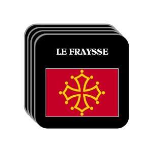  Midi Pyrenees   LE FRAYSSE Set of 4 Mini Mousepad 