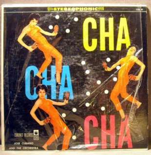 Cha Cha Cha Jose Cubano Orchestra LP CHEESECAKE  