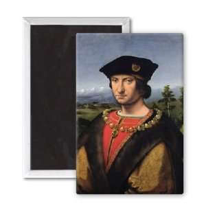  Portrait of Charles dAmboise (1471 1511)   3x2 inch 