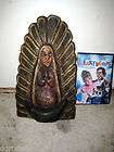 Mexican Folk Art Hand Carve Wood Virgin of Guadalupe #4