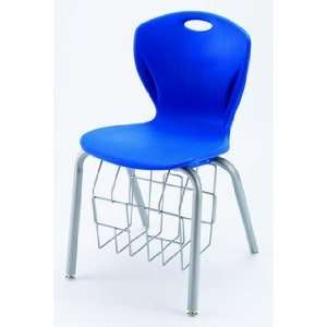   Bell D15B Discover 4 Leg Stack Chair with Book Rack