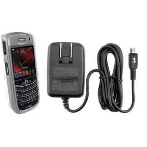  New OEM Verizon Blackberry Tour 9630 Clear Snap On Case 