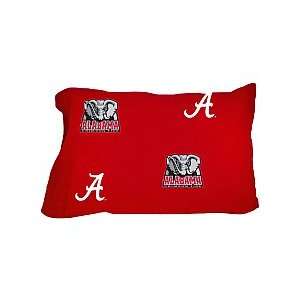  Alabama Crimson Tide Solid Pillow Cases from College 