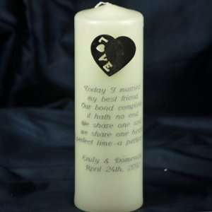    Love Within Unity Candle Write Your Own Verse