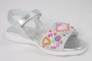 Lelli Kelly 8517 Glitter Cuori 1 heart sandals shoe NEW