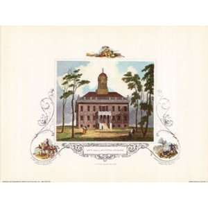  City Hall, Augusta, Georgia by W. H. Hinton 12x9 Kitchen 