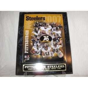  Pittsburgh Steelers 75th Season NFL Plaque