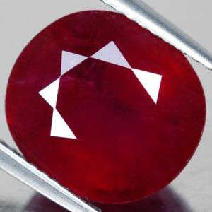 65 ct. antique cushion Blood Red RUBY natural 8x7  