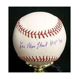  Lee McPhail Autographed Baseball HOF 98   Autographed 