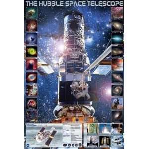  Hubble Space Telescope Poster