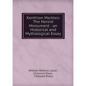   marbles, the Nereid monument, an essay William Watkiss Lloyd Books