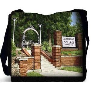  Albright College Gate Tote Bag   17 x 17 Tote Bag Sports 