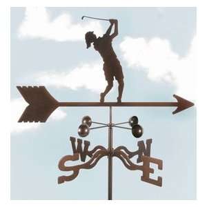  Lady Golfer Weathervane Patio, Lawn & Garden