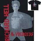 RICHARD HELL & VOIDOIDS YOU MAKE ME BLK T SHIRT LARGE NEW