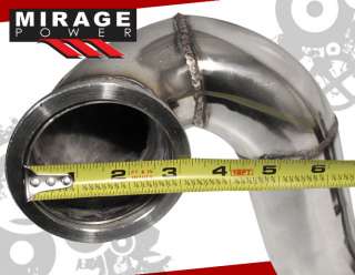 INCH V BAND TURBO UPGRADE RACING STAINLESS DOWNPIPE  