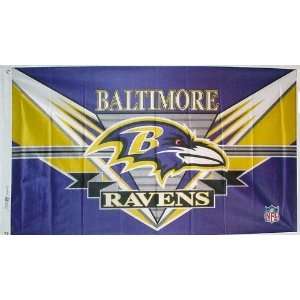  E15A Baltimore Ravens 3x5 Heavy Duty Flag Everything 
