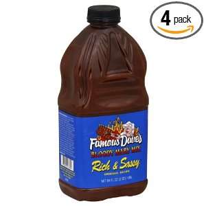 Famous Daves Bloody Mary Mix Rich & Sassy, 64 ounces (Pack of4 