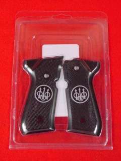   auction is a set of Beretta 92 Series aluminum grips   new in package