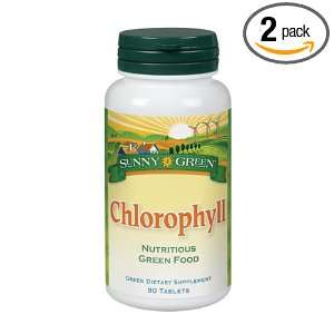  Sunny Green Chlorophyll, 90 Count (Pack of 2) Health 