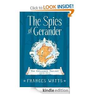 The Spies of Gerander Gerander Trilogy Book 2 Frances Watts  