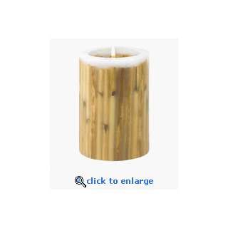 Wood Inlay Candle