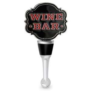  Inlaid Enamel Art Wine Bar Bottle Stopper with Rubber Seal 