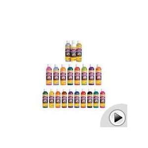  Yellow Colorations Liquid Watercolor Paint 8oz. Arts, Crafts & Sewing